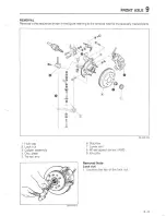 Предварительный просмотр 678 страницы Mazda 626 MX-6 Workshop Manual