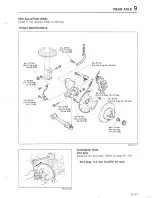 Предварительный просмотр 696 страницы Mazda 626 MX-6 Workshop Manual