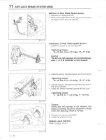 Предварительный просмотр 888 страницы Mazda 626 MX-6 Workshop Manual