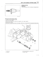 Предварительный просмотр 889 страницы Mazda 626 MX-6 Workshop Manual