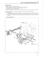 Предварительный просмотр 897 страницы Mazda 626 MX-6 Workshop Manual