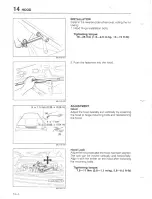 Предварительный просмотр 958 страницы Mazda 626 MX-6 Workshop Manual