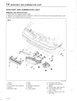 Предварительный просмотр 982 страницы Mazda 626 MX-6 Workshop Manual