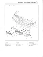 Предварительный просмотр 983 страницы Mazda 626 MX-6 Workshop Manual