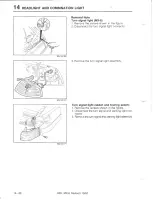 Предварительный просмотр 984 страницы Mazda 626 MX-6 Workshop Manual