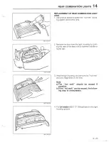 Предварительный просмотр 987 страницы Mazda 626 MX-6 Workshop Manual