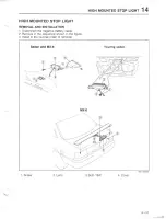 Предварительный просмотр 991 страницы Mazda 626 MX-6 Workshop Manual