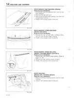 Предварительный просмотр 994 страницы Mazda 626 MX-6 Workshop Manual