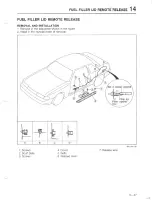 Предварительный просмотр 1001 страницы Mazda 626 MX-6 Workshop Manual