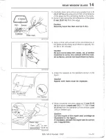 Предварительный просмотр 1011 страницы Mazda 626 MX-6 Workshop Manual