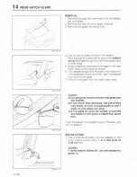 Предварительный просмотр 1014 страницы Mazda 626 MX-6 Workshop Manual