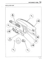 Предварительный просмотр 1029 страницы Mazda 626 MX-6 Workshop Manual