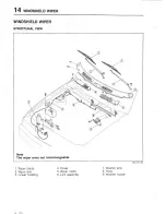 Предварительный просмотр 1046 страницы Mazda 626 MX-6 Workshop Manual