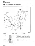 Предварительный просмотр 1054 страницы Mazda 626 MX-6 Workshop Manual