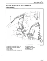 Предварительный просмотр 1055 страницы Mazda 626 MX-6 Workshop Manual