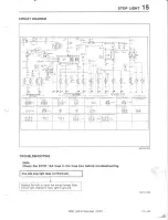 Предварительный просмотр 1105 страницы Mazda 626 MX-6 Workshop Manual