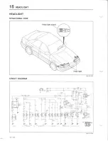 Предварительный просмотр 1110 страницы Mazda 626 MX-6 Workshop Manual