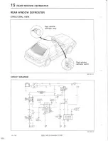 Предварительный просмотр 1114 страницы Mazda 626 MX-6 Workshop Manual