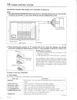 Предварительный просмотр 1140 страницы Mazda 626 MX-6 Workshop Manual