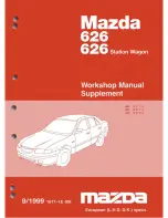 Mazda 626 Station Wagon Workshop Manual предпросмотр