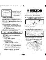 Preview for 1 page of Mazda Auto-Dimming Mirror User Manual