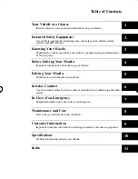 Предварительный просмотр 5 страницы Mazda Automobile Manual