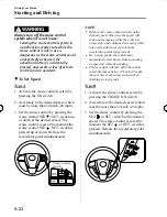 Предварительный просмотр 182 страницы Mazda Automobile Manual