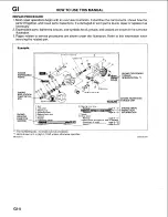 Предварительный просмотр 8 страницы Mazda B-Series 1997 Workshop Manual