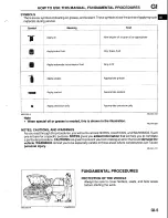 Предварительный просмотр 9 страницы Mazda B-Series 1997 Workshop Manual