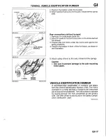 Предварительный просмотр 21 страницы Mazda B-Series 1997 Workshop Manual