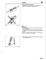 Предварительный просмотр 33 страницы Mazda B-Series 1997 Workshop Manual