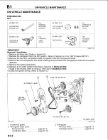 Предварительный просмотр 67 страницы Mazda B-Series 1997 Workshop Manual