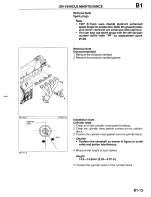 Предварительный просмотр 72 страницы Mazda B-Series 1997 Workshop Manual