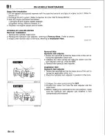 Предварительный просмотр 75 страницы Mazda B-Series 1997 Workshop Manual