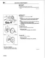 Предварительный просмотр 81 страницы Mazda B-Series 1997 Workshop Manual