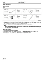 Предварительный просмотр 83 страницы Mazda B-Series 1997 Workshop Manual