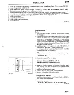 Предварительный просмотр 197 страницы Mazda B-Series 1997 Workshop Manual