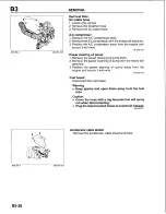 Предварительный просмотр 226 страницы Mazda B-Series 1997 Workshop Manual