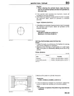 Предварительный просмотр 243 страницы Mazda B-Series 1997 Workshop Manual