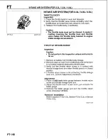 Предварительный просмотр 491 страницы Mazda B-Series 1997 Workshop Manual