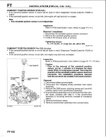 Предварительный просмотр 537 страницы Mazda B-Series 1997 Workshop Manual