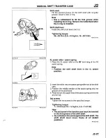 Предварительный просмотр 709 страницы Mazda B-Series 1997 Workshop Manual