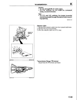 Предварительный просмотр 844 страницы Mazda B-Series 1997 Workshop Manual