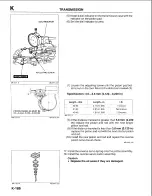 Предварительный просмотр 931 страницы Mazda B-Series 1997 Workshop Manual