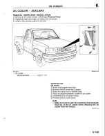 Предварительный просмотр 940 страницы Mazda B-Series 1997 Workshop Manual