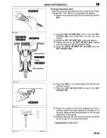 Предварительный просмотр 1042 страницы Mazda B-Series 1997 Workshop Manual