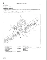 Предварительный просмотр 1051 страницы Mazda B-Series 1997 Workshop Manual