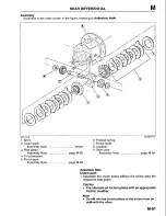 Предварительный просмотр 1054 страницы Mazda B-Series 1997 Workshop Manual