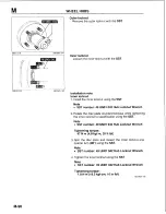 Предварительный просмотр 1063 страницы Mazda B-Series 1997 Workshop Manual