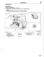 Предварительный просмотр 1343 страницы Mazda B-Series 1997 Workshop Manual